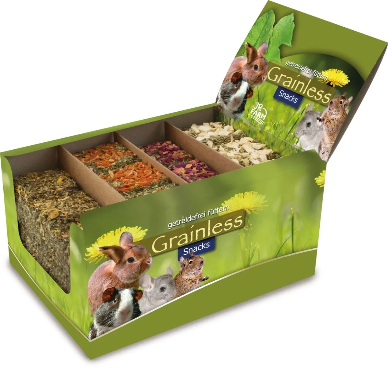 JR Farm Grainless Hø-Snack 150 g